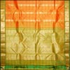 Orange with green Border Kanjeevaram Silk Saree (DSE-64) - Click here to View more details about this Product